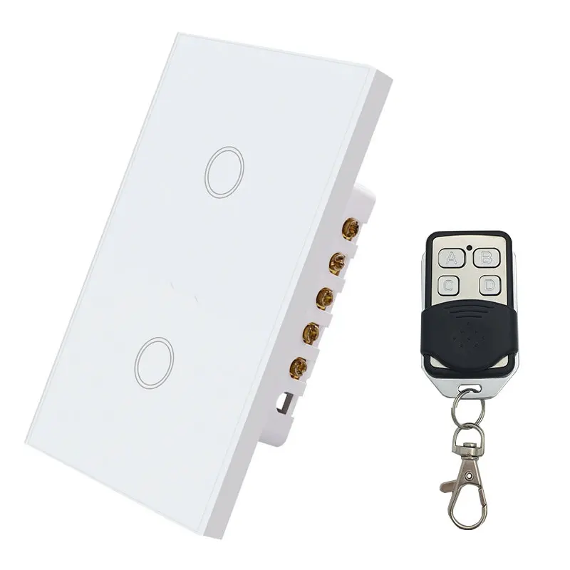 

Smart Switch AU/US Standard RF433 Remote Control Switch LED Light Touch Screen Switch 220V Lamp Touch Sensor Wall Switch