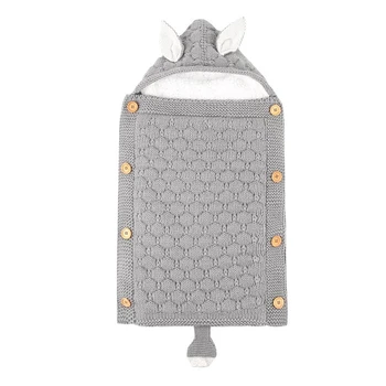 

Newborn Baby Stroller Sleeping Bag Cartoon Fox Envelope Autumn Woven Baby Small Babe Bag Sleeping Bag Baby