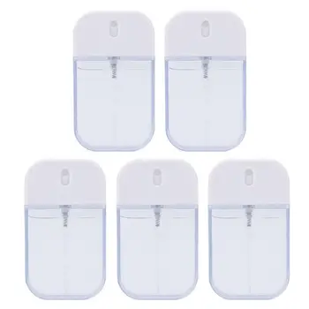 

5Pcs 35ml Reusable Portable Refillable Moisturizing Spray Bottle Travel Cardcase-like Pocket-size Plastic Empty Bottles
