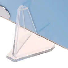 

10Pcs Acrylic Coin Display Stand Rack Coin Holder for Commemorative Collectible Challenge Military