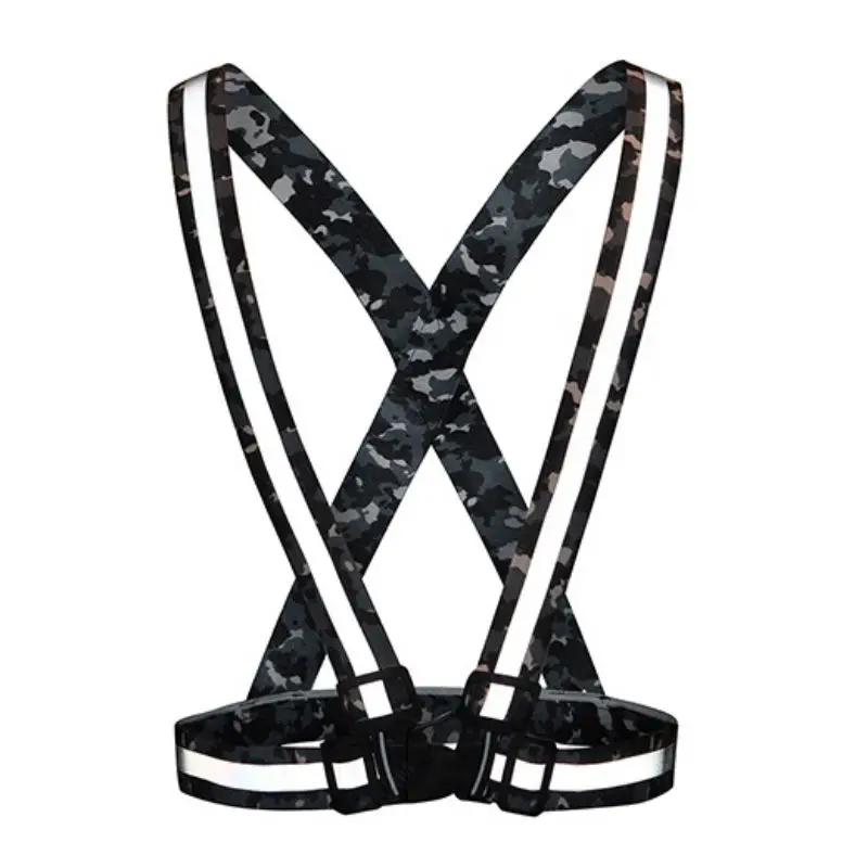 Светоотражающий жилет Быстросохнущий дышащий Регулируемый спасательный жилет майка для улицы Спортивная одежда