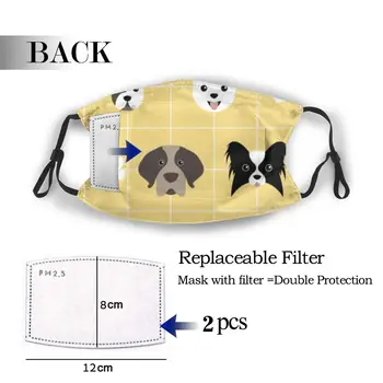 

protective mask with filter Emergency Dog Pet First Aid Kit anti dust PM2.5 reuse adult teen child girl
