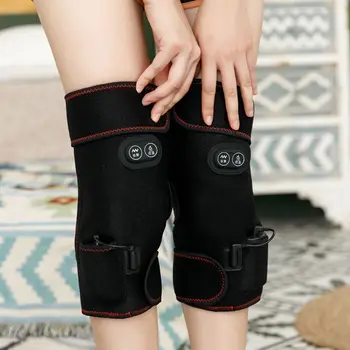 

Wireless Wrap Knee Massager Rechargeable Heated Knee Heated Vibration Knee Pads for Pain Relief