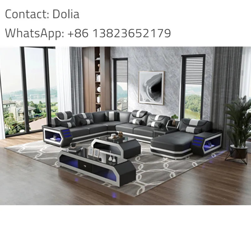 Суперсовременная Стиль светодиодный лампы Гостиная диван Декодер каналов