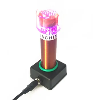 

Small Black Box Bottom Seat Single Tube Self-excited Tesla Coil, 5VDC Power Supply, Empty Wireless Transmission Lighting