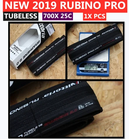 black pro 25C TR Vittoria Rubino контроль/Pro/скорость Дорожный велосипед шины велосипед складной клинчер шины 700* 23c/25C - Цвет: black pro 25C TR