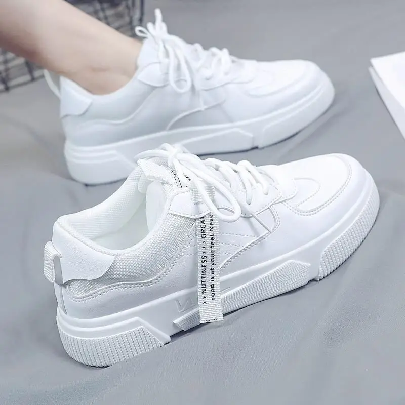

Explosive small white shoes women's new casual all-match old sports shoes ins tide