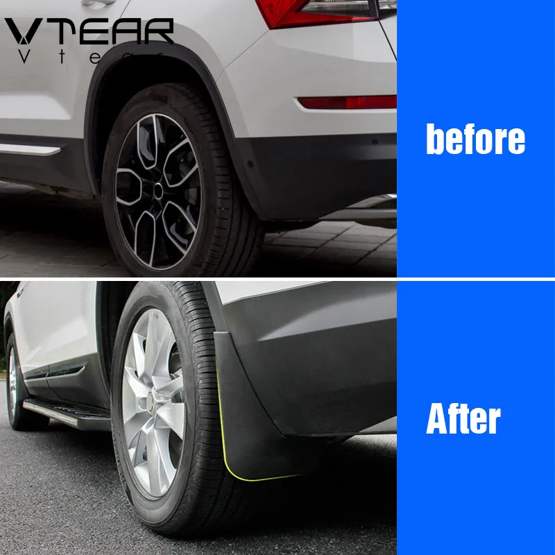 Vtear для Шкода Кадиак Skoda Kodiaq шкода кодиак брызговики автомобиля крыло брызговиков