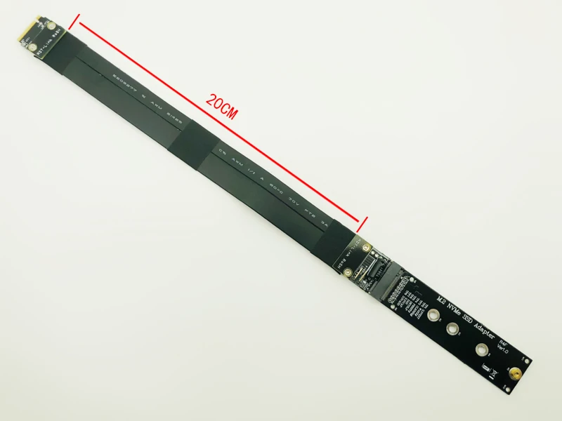 PCIE zu M2 Adapter M.2 NVMe SSD Adapter Riser Karte M Schlüssel 4 PCI-E 30x4 pcie 4x Volle geschwin