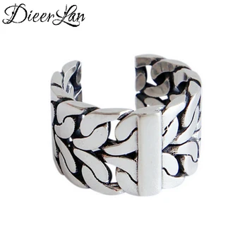 

Original Design Bohemian 925 Sterling Silver Irregular Round Open Ring For Women Fashion Open Finger Rings Female Boho Jewelry