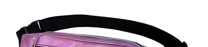 LUCDO голографические поясные сумки лазерные женские розовые серебряные Поясные Сумки Маленькая Поясная сумочка для путешествий Женская