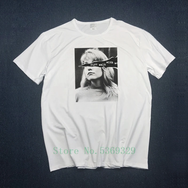 Японская футболка с Твин Пикс, женская повседневная мужская футболка с круглым вырезом и рисунком Дэвида Линча, женская футболка с коротким рукавом, женские футболки с рисунком S-5xl
