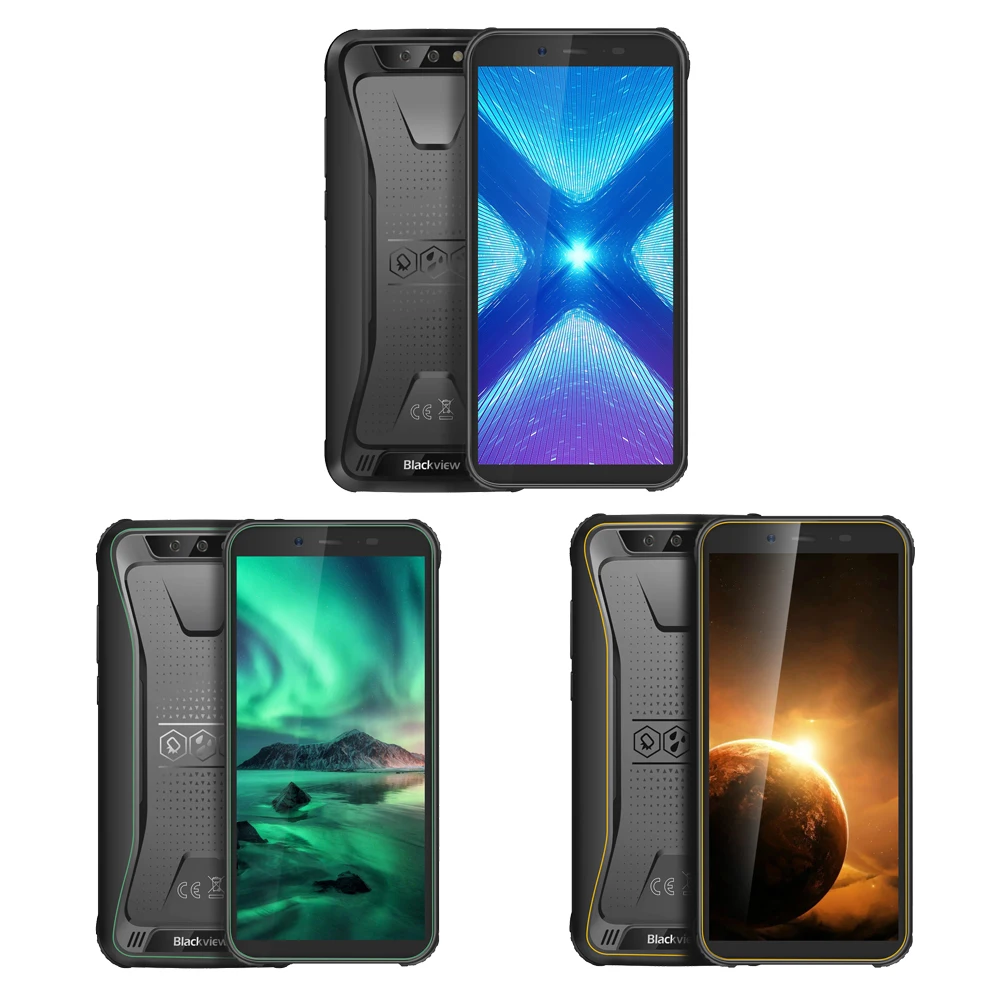 Blackview BV5500 Plus смартфон с 5 дюймовым дисплеем ОЗУ 3 ГБ ПЗУ 32 мАч 8 Мп Android 10|Смартфоны| |