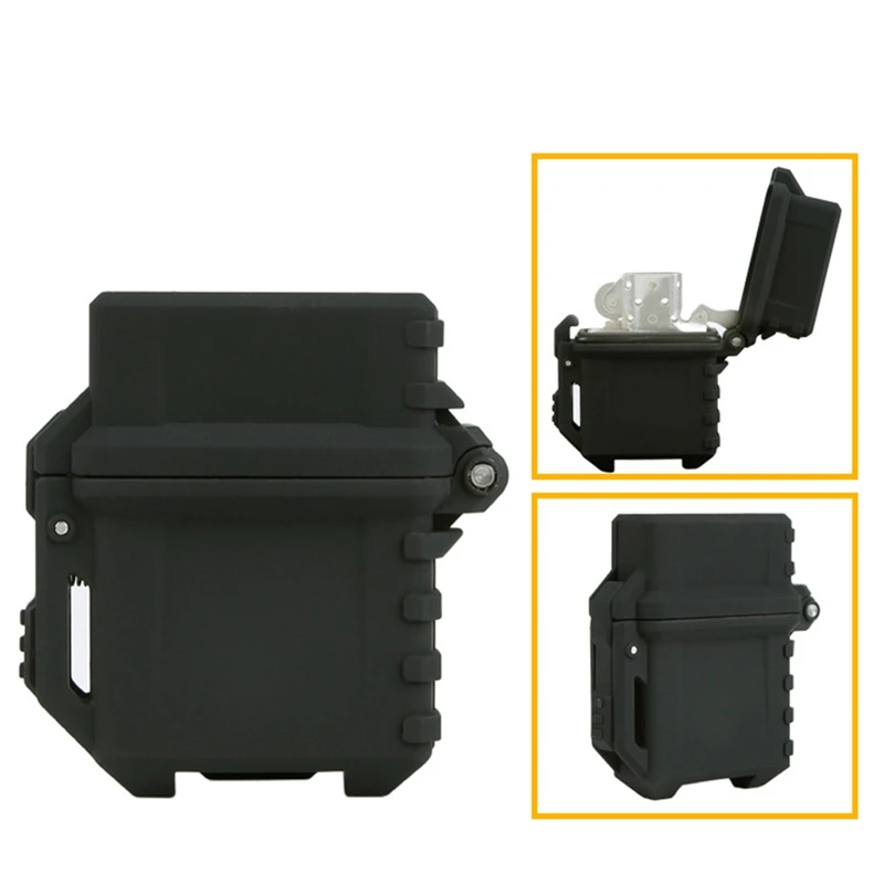 

outdoor multitool tools (Tactical) Lighter Storage Case Universal Portable Box Container Organizer Holder For Zippo Inner Tank
