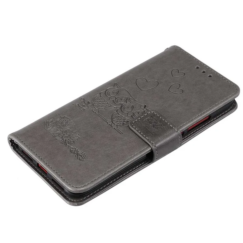 Чехол с откидной крышкой с 3D совой для Xiao mi Red mi 7A 8 8A Note 7 8 Pro K20 Pro mi 8 9 Lite A3 Lite CC9 CC9E чехол-кошелек