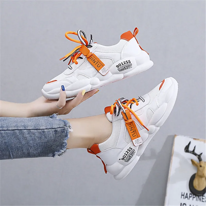 

Women Shoes 2020 New Chunky Sneakers For Women Vulcanize Shoes Casual Fashion Dad Shoes Platform Sneakers Basket Femme Krasovki