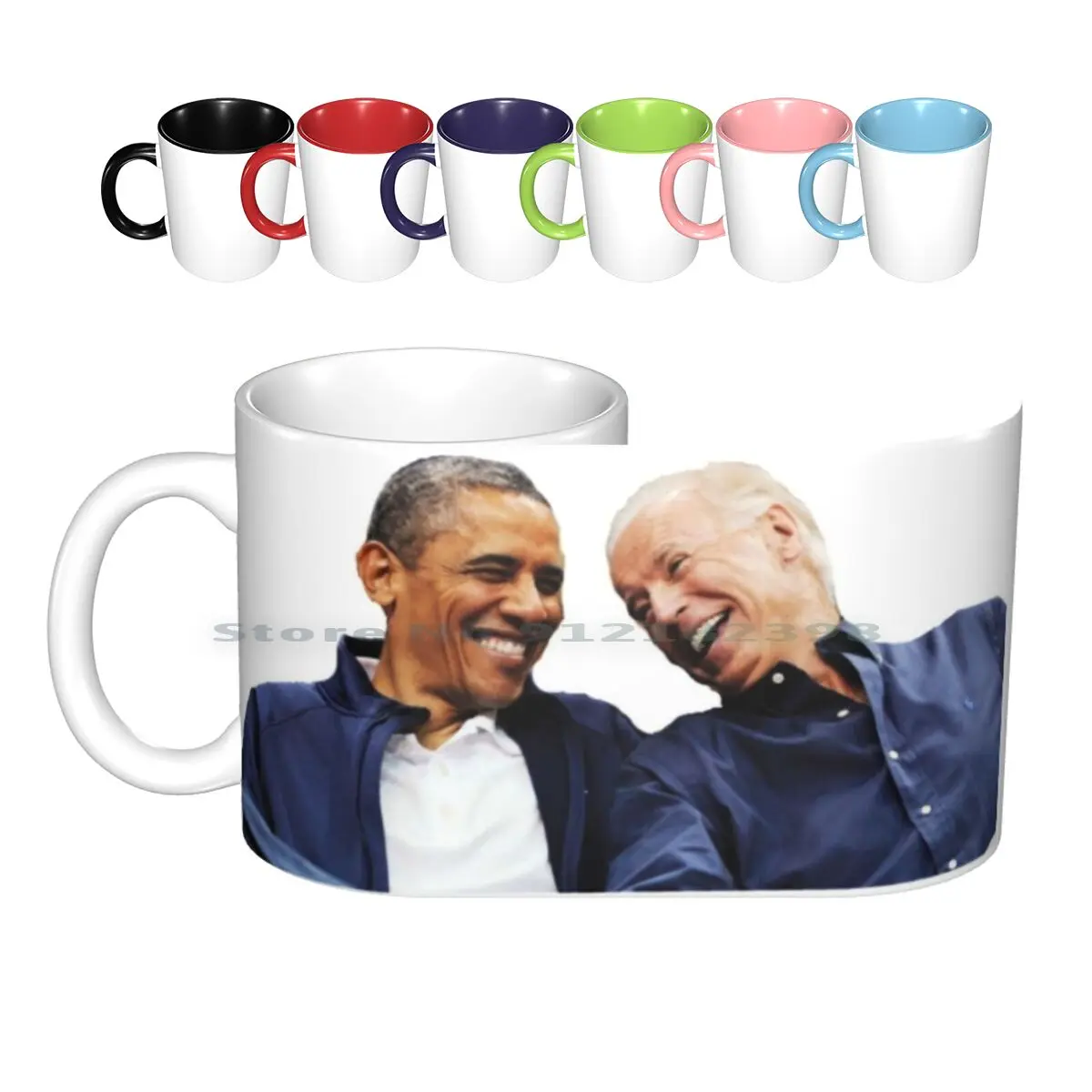 Bff Obama Joe Ceramic Mugs Coffee Cups Milk Tea Mug Obama Biden