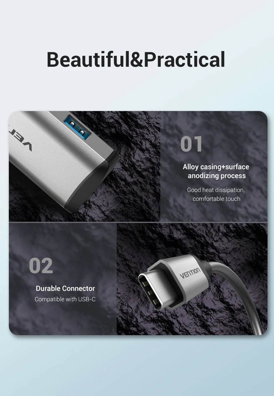 Vention USB C HUB Type-C to 4K HDMI 14 H2181d7a3d82c4bf2ac8e833c07a16606k