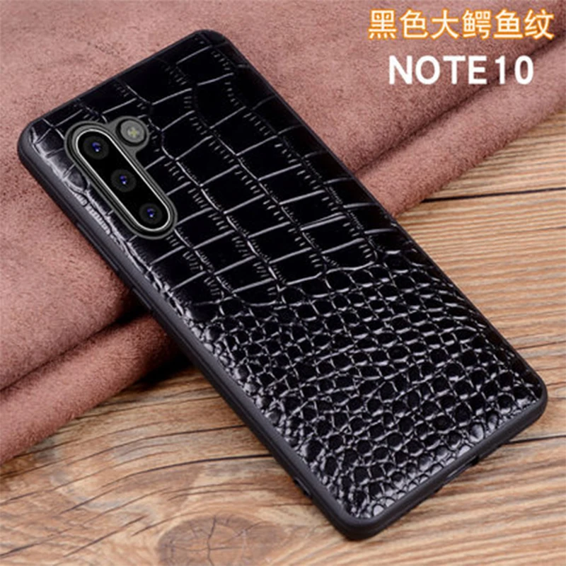 

Crocodile Print Back Case For Samsung Galaxy Note 10 10plus Ultra-thin Phone Skin Screen Protector For Samsung Galaxy Note10 10+