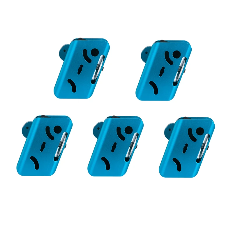 

IPSC Aluminum Holster USPSA Blue Magazine Pouch Mag Competition Shooting Multi-Angle Adjustment Speed Shooter's Pistol Holster