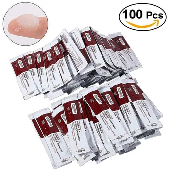 

Senior Tattoo Aftercare Cream, 100Pcs/Set Professional Anti-Scar Tattoo Makeup Aftercare Repair Healing Cream Vitamin Ointment