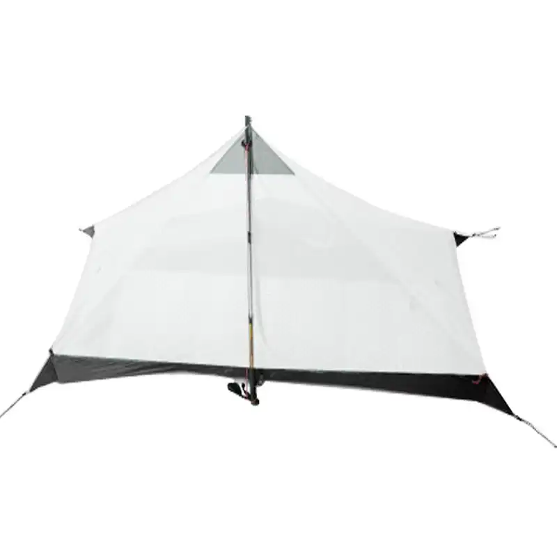 3F UL GEAR Lanshan 1 PRO Backpacktent Ultralichte Waterdichte Professionele Tenten voor Camping 1 Persoon Tent voor Kamperen/Vissen / Wandelen / Klimmen (4 Seizoenen, Kaki