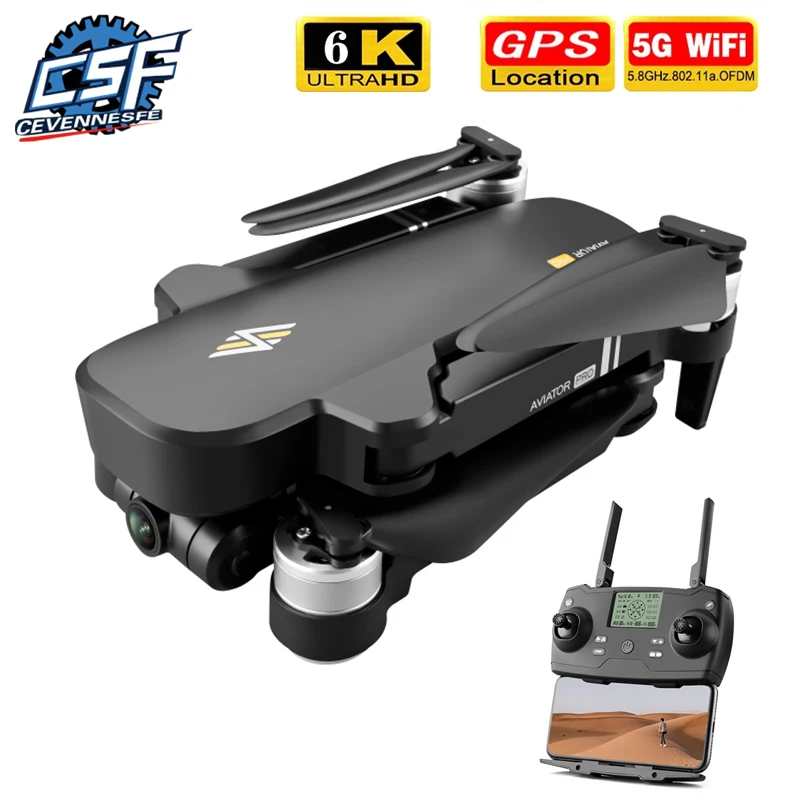 2020 Новый 8811 Pro Drone 6k HD 5G механический гидростабилизатор Камера Wi-Fi Gps и Системы