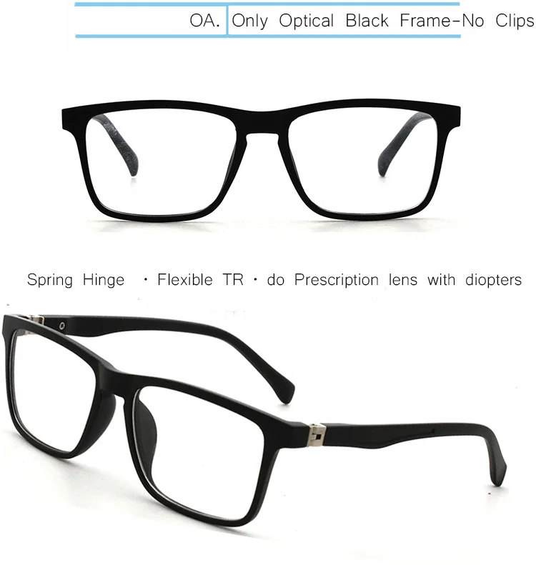 only Optical Frame IVSTA, детские очки, детские солнцезащитные очки на клипсах, для мальчиков, поляризационные, 3D очки для близорукости, амблиопии, зажимы по рецепту, магнитная оптическая оправа - Цвет линз: only Optical Frame