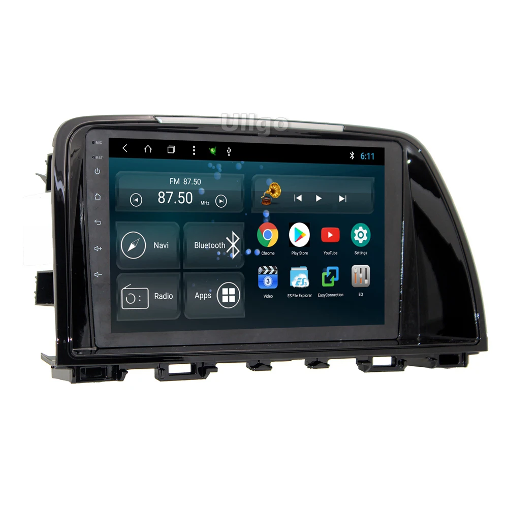 9 дюймовый Octa Core Android 0 автомобильный DVD GPS для Mazda 6 Atenza 2013 2014 Авторадио головное