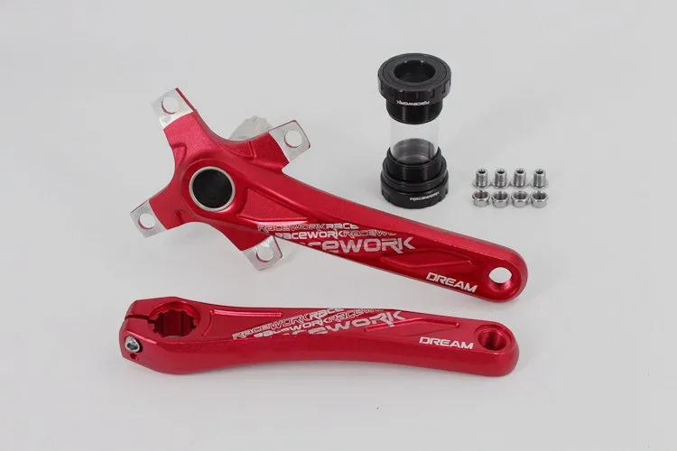 RACEWORK шатунный палец для 104BCD 170 мм Дорожный велосипед Звездочка MTB велосипед диаметра окружности болтов(Алюминий сплава нижний шатун со звездочками для велосипеда рукоятка MTB