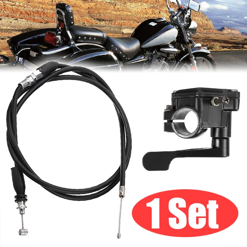 1 шт. черный 78 см Thumb дроссельной заслонки ускоритель кабель для Мини Мото/4 тактный квадроцикл ATV питбайк 50-150cc 110cc