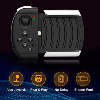 

Carrying Trigger Gamepad Game Controller Joystick Dustproof Portable Decor for iOS Apple iPhone XS Pro MOBA PUBG