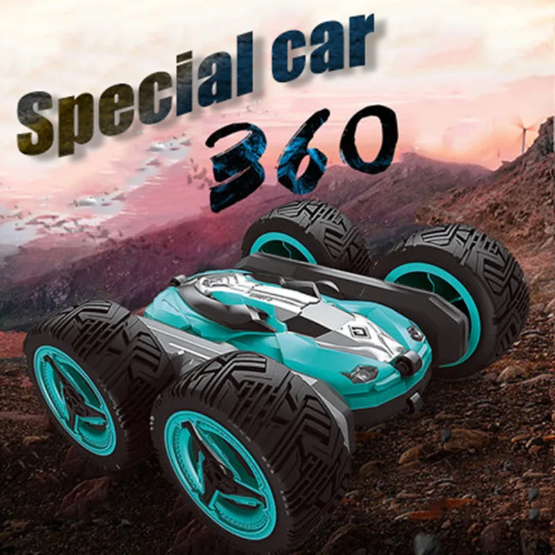 RC автомобиль 2 4G 4CH трюк дрейф деформация багги рок гусеничный роллер 360 градусов