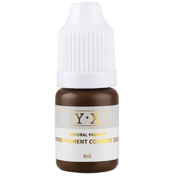 

8ml Microblading Non Toxic Paint Miniature Semi Permanent Easy To Wear Tattoo Pigment Eyebrow Ink Intensity Arts Makeup Coloring