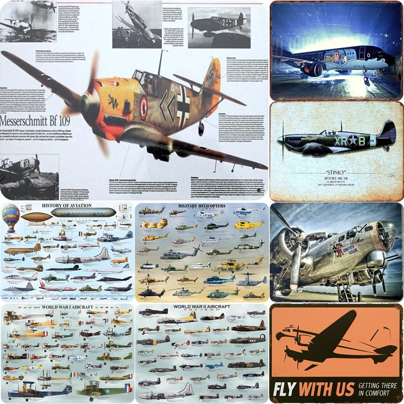 Stinky Spitfire Ml Vb винтажные металлические знаки жестяная пластина знак украшение