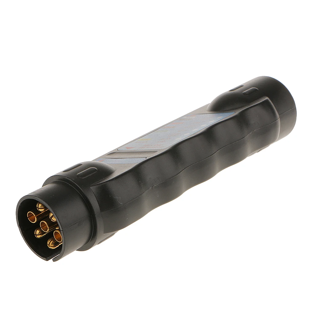 

Trailer Tester 7Pin Towing Wiring Plug LED Lamp 12V For Truck/ Car