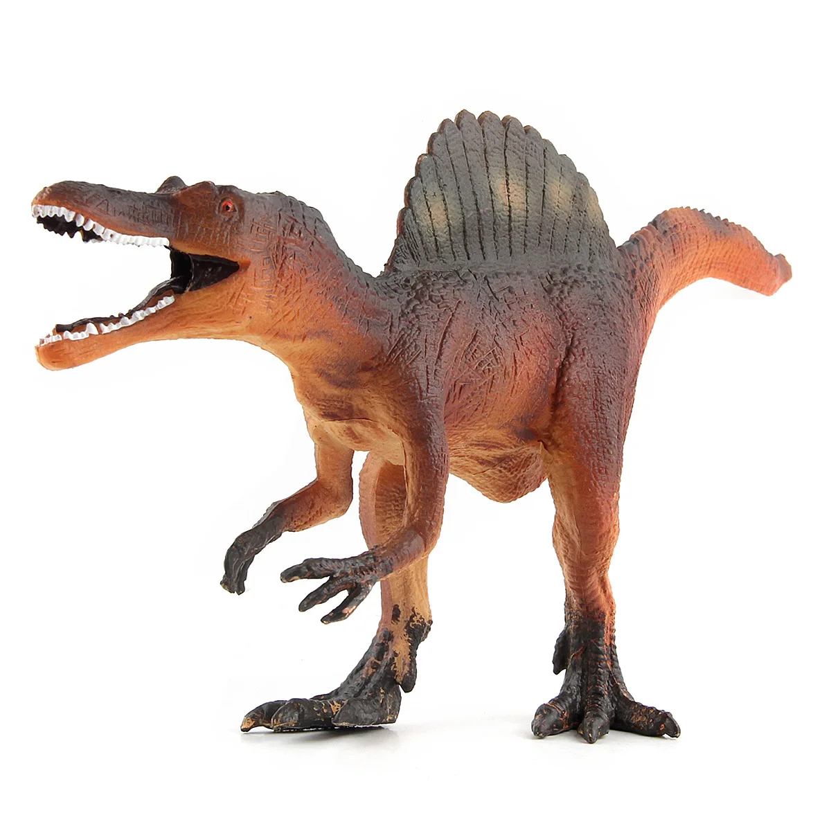 

English Dinosaur World Spine Back Long Plastic jiao doll Decoration Static Model Garage Kit Model Toy