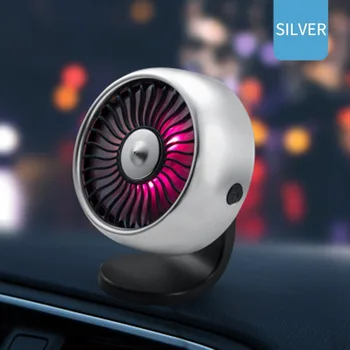 

USB Car Fan For Car Air Vent Mounted For Vehicle Auto Fan Car Powerful Cooling Air