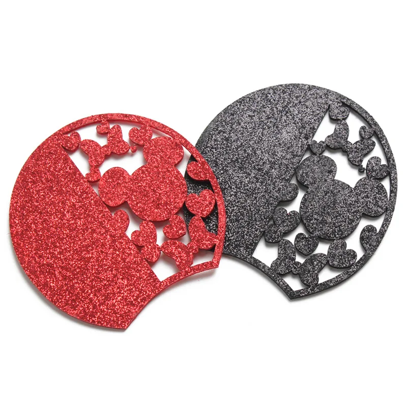

10Pcs Flower Heart Glitter Hair Accessories Headdress Decoration Girls Hair accessories DIY Hairpins Children Girls,10Yc7552