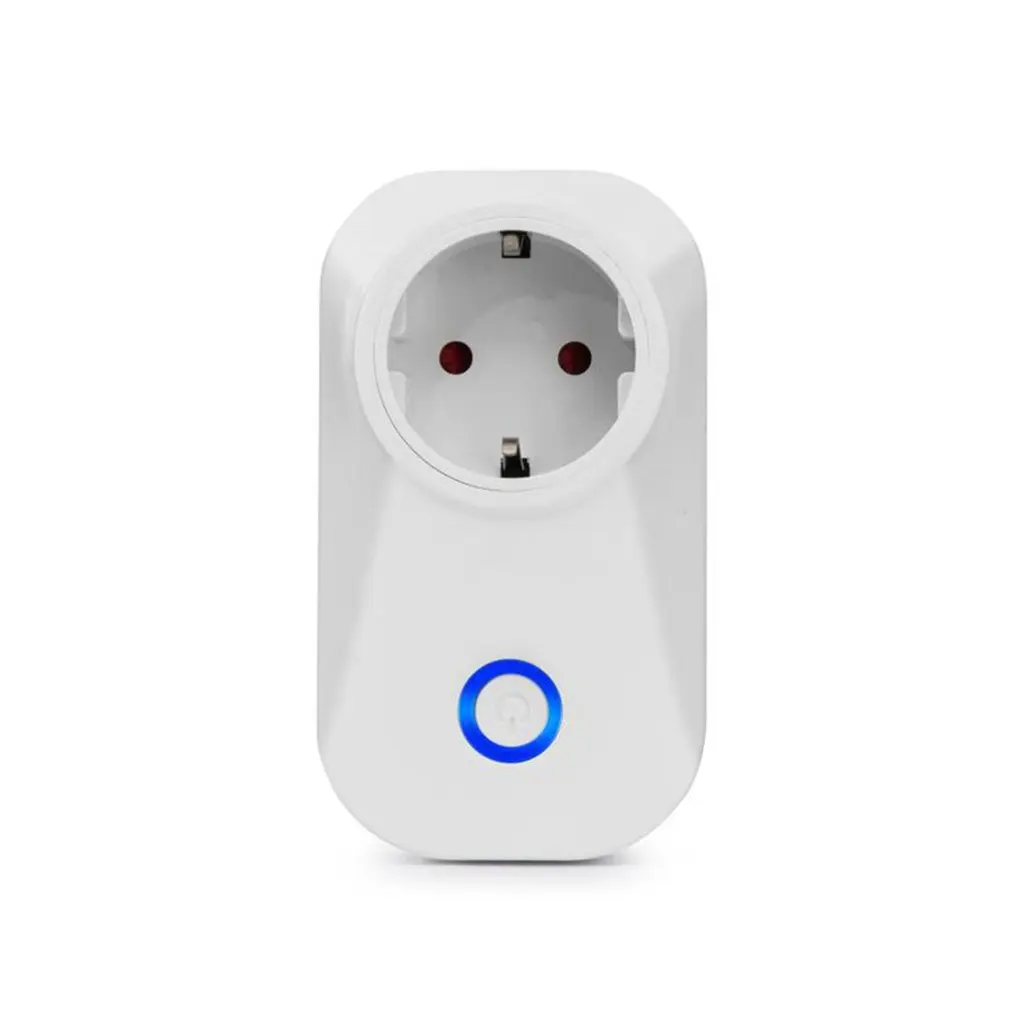 

Wireless Phones APP Remote Control WiFi Smart Socket Wall Plug Switch with Timing Function for Home Appliance Automation