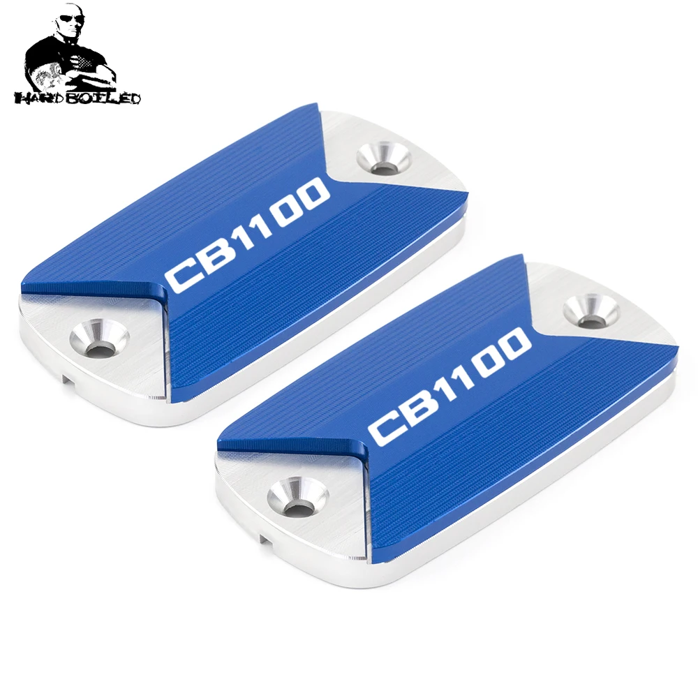 Pair Motorcycle Accessories Brake Fluid Tank Cap Cover Brakes Reservoir For Honda CB 1100 CB1100 EX RS 2009-2017 2016 2015 2014 (7)