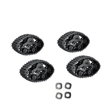 

4Pcs Upgrade Track Wheels Spare Parts for 1/16 WPL B14 C24 Truck RC Car Accessories Upgrade Spare Parts RC Car Parts