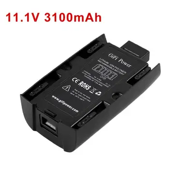 

Power Rechargeable Lipo Battery for Parrot Bebop 2 drone 3100mAh 11.1V Large Capacity Drone Battery For RC Quadcopter Parts