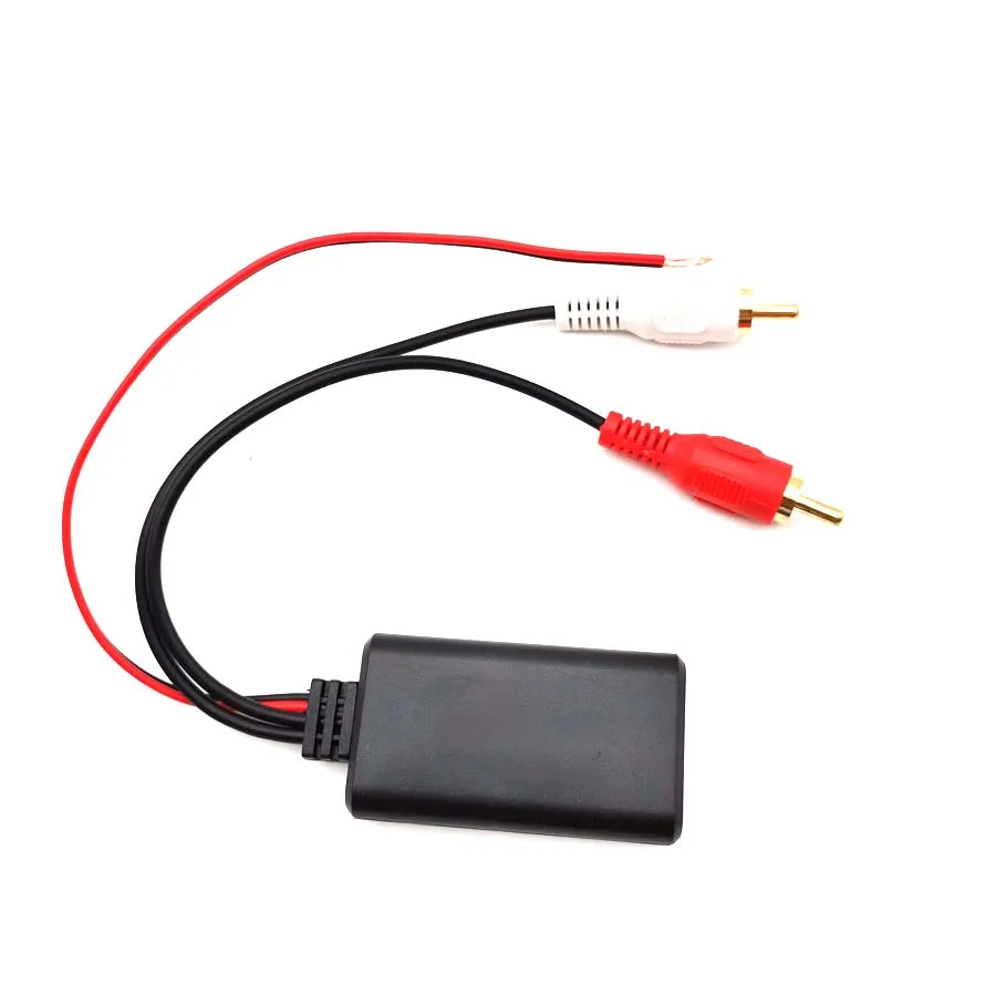 

Bluetooth Wireless Connection Adapter for Car Stereo with 2RCA AUX IN Music Audio Input Wireless Cable