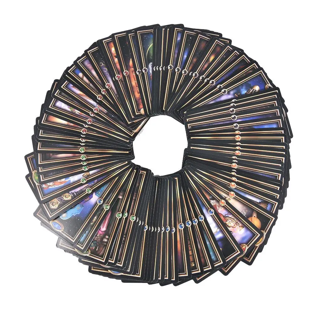 78pcs English The Gilded Tarot Cards Tarot Deck Board Games Gifts For Family Party Playing Card Table Game Entertainment Gift 78pcs English The Gilded Tarot Cards Tarot Deck Board Games Gifts For Family Party Playing Card Table Game Entertainment Gift