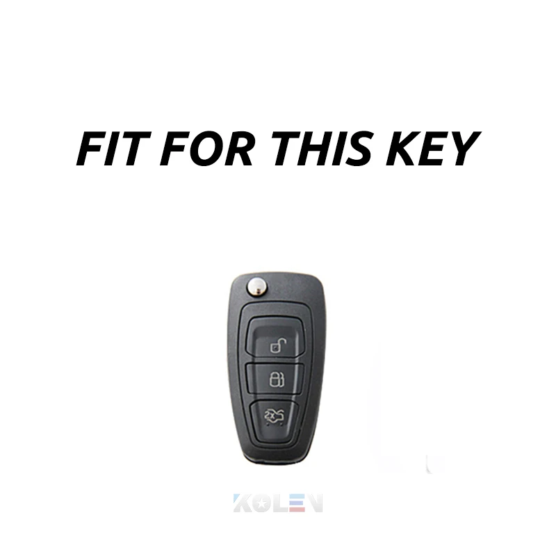 Custodia morbida per chiave a distanza per Auto in TPU per Ford Focus 2 3 MK2 MK3 Fiesta Mondeo Kuga Ecosport Ranger Auto Key Protect Holder Shell - H21843d8206ba4d4f8fd43db0693a21abQ