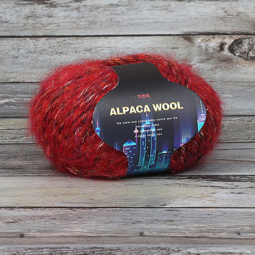 Alpacawool/цветное пальто ручной вязки, свитер, шарф из толстой шерсти, новинка, ручная вязка, Роскошная мягкая теплая детская пряжа, вязаная крючком