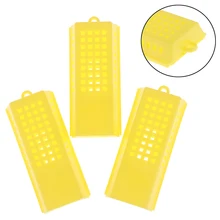 10 шт./партия, профессиональная клетка для пчеловодства, пластиковый для пчеловодства, для путешествий, дворецкий, 7,9 см x 3,6 см x 1,4 см