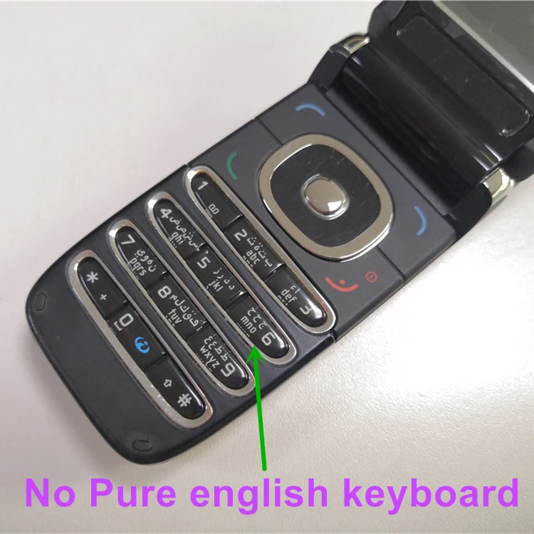 Nokia 6060 разблокированный Nokia 6060 мобильный телефон DualBand JAVA классический GSM дешевый мобильный телефон высокого качества