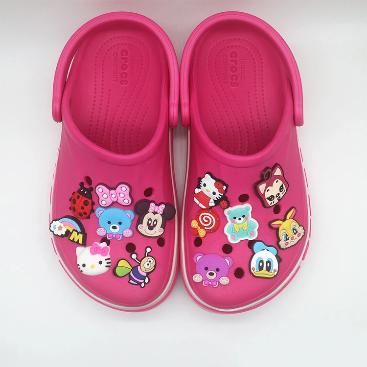 crocs with decorations